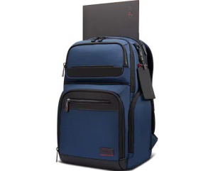 Lenovo ThinkPad Executive 16" Backpack, 22L capacity, 36.2 x 25.3 x 2.2 cm, 1.8kg, Outside Fabric Material: polyester 88%, leather 12%, Navy - Img 4