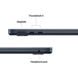 MacBook Air 13.6" Retina/Apple M4 (CPU 10-core, GPU 10-core, NeuralEngine 16-core)/16GB/ 1TB - Midnight - INT KB (2025) 35W USB‑C ( cto from MW133RO/A) - Img 2