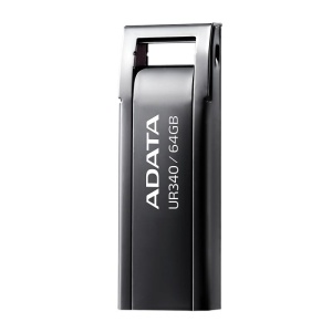 Memorie USB Flash Drive Adata UR340, 64GB, USB 3.2, black metalic - Img 7