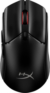 Mouse HyperX Pulsefire Haste Core 2 Wireless, rezolutie maxima 12000 DPI, conectivitate 2.4GHz Wireless / Bluetooth 5.2, polling rate pana la 1000 Hz, durata de viata baterie pana la 100 de ore in modul 2.4GHz highspeed, si pana la 200 de ore in modul - Img 1
