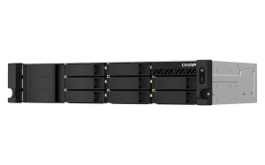 NAS QNAP 873AEU 8-Bay, CPU AMD Ryzen V1000 series V1500B 4C/8T 2.2 GHz, RAM 4GB (1x4GB) DDR4 SODIMM (max. 64GB total, optional ECC RAM support), HDD: 8 x 2.5"/3.5" SATA 6Gbps, 2x M.2 2280 PCIe Gen3 x1 (neincluse), LAN: 2 x 2.5GbE, optional 10GbE - Img 10