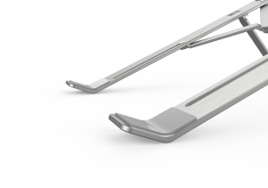 Suport laptop Serioux, SRXNCPU2, material aluminiu, dimensiune deschisă: 190x250x4mm,dimensiune pliată: 60 x 250 x 4mm, grosime: 4mm, greutate: 180g, dimensiune compatibilă: până la 15.6 ", culoare argintiu, 4 unghiuri ajustabile - Img 9