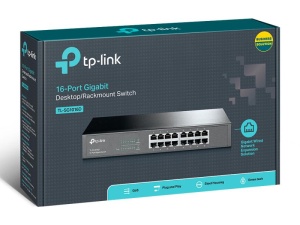 Switch TP-Link TL-SG1016D, 16 port, 10/100/1000 Mbps - Img 3