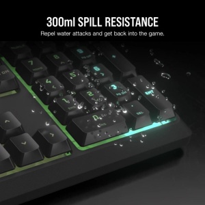 Tastatura Gaming Corsair K55 CORE Backlit Zoned RGB LED, Rubberdome - Img 8