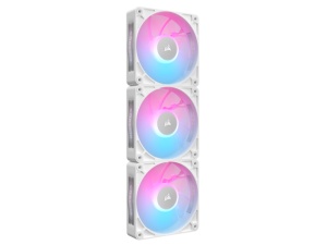 Ventilatoare Carcasa CORSAIR iCUE LINK RX120 MAX 3x120mm RGB ALB - Img 1