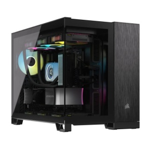 Carcasa CORSAIR 2500X Micro ATX Dual Chamber Black/Obsidian Aluminiun - Img 7