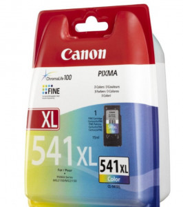 Cartus cerneala Canon CL-541XL, color, capacitate 15ml/400 pagini, pentru Canon Pixma MG2150, Pixma MG2250, Pixma MG3150, Pixma MG3250, Pixma MG3550, Pixma MG4150, Pixma MG4250, Pixma MX375, Pixma MX395, Pixma MX435, Pixma MX455, Pixma MX475, Pixma - Img 1