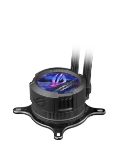Cooler CPU ASUS ROG Strix LC III 360 ARGB LCD BLACK 3x Fan Slots 120mm, Speed: 800-2200 RPM, 36dB, Intel: LGA 1700, 1200, 115x, AMD: AM5,AM4 - Img 9