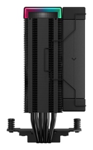 Cooler Procesor DEEPCOOL AK400 DIGITAL PRO NEGRU, marime heatsink 120x60x152mm, un ventilator, viteza ventilator 500-1750 RPM +/- 10%, Airflow: 60.89 CFM, Suport AMD: AM4/AM5, suport INTEL: LGA 1851/1700/1200/1151/1150/1155, nivel de zgomot: 28 dBA - Img 7