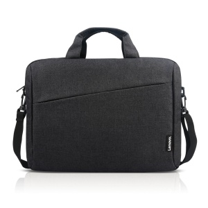 Geanta laptop Lenovo Casual Toploader T210, 15.6", Black, rezistent la apa, compartiment accesorii, compartiment laptop captusit, Material: Textil, Dimensiuni externe: 362 x 22 x 250 mm, Greutate: 465g - Img 3