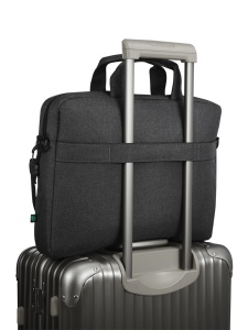 Geanta laptop Lenovo Topload T210 (ECO), 16", Negru, Functii: Rezistenta la apa, Tip inchidere: Fermoar, Material: Poliester, Dimendiuni (Lungime x Inaltime x Adancime): 390mm x 55mm x 275mm, Greutate: 0.456 Kg - Img 6