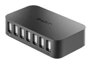 Hub USB D-Link DUB-H7, 7 porturi USB 2.0, negru - Img 7