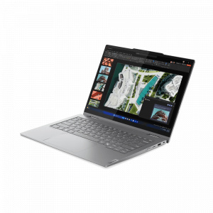 Laptop Lenovo ThinkBook 14 2-in-1 G4 IML;14" WUXGA (1920x1200) IPS 300nits Glossy / Anti-fingerprint, 100% sRGB, Corning® Gorilla® Glass, Touch;Intel® Core™ Ultra 7 155U, 12C (2P + 8E + 2LPE) / 14T, Max Turbo up to 4.8GHz, 12MB;Video Integrated Intel® - Img 3