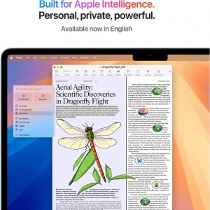 MacBook Air 13.6" Retina/Apple M4 (CPU 10-core, GPU 10-core, NeuralEngine 16-core)/16GB/ 1TB - Midnight - INT KB (2025) 35W USB‑C ( cto from MW133RO/A) - Img 3