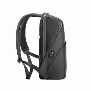Rucsac notebook Serioux, SMART TRAVEL ST9590, dimensiuni 31 x 16 x 46 cm, rezistent la apa, compartimente multiple, compartiment separat pentru notebook: max. 15.6", bretele ajustabile, port de încărcare USB, buzunar ascuns la spate, material poliester - Img 3