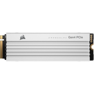 SSD CORSAIR MP600 PRO LPX 4TB PCIE Gen4 x4 NVMe M.2 alb, compatibil PS5, viteza de citire 7100 MB/s, viteza de scriere 6800 MB/s - Img 3