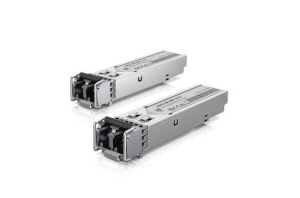 UBIQUITI 1GBPS Multi-mode Optical Module transceiver, Conectori: LC, TX Wavelength: 850 nm, RX Wavelength: Black Latch: 850 nm, Data Rate: 1.25 Gbps, Lungime maxima cablu: 550m. - Img 1