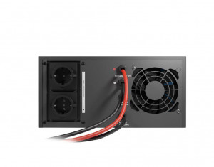 UPS NJOY Aira 1200 centrale de incalzire, 1.2KVA / 1KVA, 2 x prize conectate la baterie, Display LCD, Fara baterie (necesita acumulator extern de minim 40Ah pentru a functiona) - Img 2