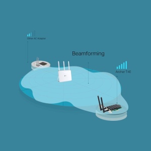 Adaptor wireless TP-Link, AC1200 Dual-band, 867/300Mbps,PCI-E, 2 antene detasabile, standarde wireless: IEEE 802.11ac/n/a 5 GHz, IEEE 802.11n/g/b 2.4 GHz, Low-Profile Bracket. - Img 7