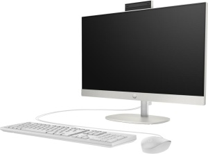 All-in-One HP ProOne 240 G10 23.8 inch Non-Touch IPS FHD, cu procesor Intel Core i5-1335U, video Integrat Intel Iris Xe Graphics, RAM 16GB DDR4, SSD 512GB, Fixed Stand, HP 125 White Wired Keyboard, HP 125 White Wired Mouse, Shell White, Free DOS, 3yw - Img 7