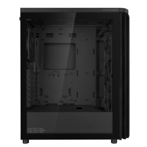 Carcasa ASUS PROART PA401 WOOD EDITION Mid Tower ARGB NEGRU, Tempered Glass, Sloturi Expansiune 7, Drive Bays: 2x3.5" 2x2.5"/3.5", Ventilatoare Suportate: 5 (spate: 1x120mm, fata: 2x140mm sau 2x160mm, sus: 2x120mm sau 2x140mm), Ventilatoare Incluse: 2 - Img 6