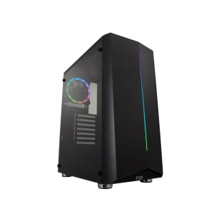 Carcasa FSP CMT151 TG ARGB Mid-Tower NEGRU - Img 4