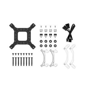 Cooler Procesor DEEPCOOL LE240 V2 ARGB NEGRU, marime radiator 282mm, 2 ventilatoare, Viteza ventilatoare 500-2100 RPM +/- 10%, Viteza pompa: 2500-3400 +/- 10%, Suport AMD: AM4/AM5, suport INTEL: LGA1851/1700/1200/1151/1150/1155, Airflow: 75.89 CFM - Img 6