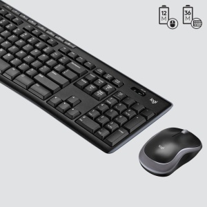 Kit Logitech Wireless Mk270, Usb, Black, 920-004508 - Img 7