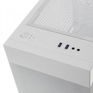 Lian Li LANCOOL 205M Mesh Mc-ATX T G alb, Preinstalled fans 2x 140 mm - Img 5