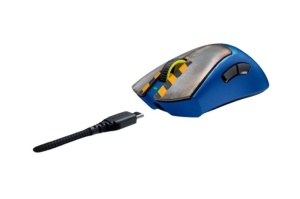 Mouse Razer DeathAdder V3 Pro Fortnite Edition optic, numar butoane progamabile 5, rezolutie 30000 DPI, durata de viata baterie pana la 90 ore - 1000Hz, Pana la 24 ore - 4000Hz + HyperPolling Wireless Dongle - Img 6