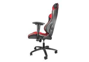 Scaun gaming Genesis Nitro 770, material piele ecologica + Textil, reglabil pe inaltime, greutate maxima suportata 150 kg, inaltime scaun reglabil 45.5 - 54.5 cm, spatar ajustabil 180°, dimensiuni roti 60mm, echipat cu piston cu gaz clasa 4, manere 2D, - Img 7