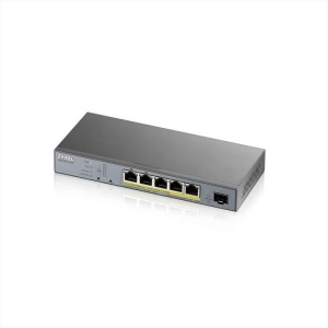 Switch Zyxel GS1350-6HP-EU0101F, 5 port, 100/1000 Mbps - Img 1