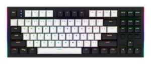 Tastatura mecanica cu fir Hator Gravity TKL conectivitate USB, polling rate 1000Hz, iluminare RGB cu functia de a customiza fiecare tasta individual, tip switch HATOR Aurum Orange Linear rev.2.0, durata de viata switch 70M de clickuri, material taste - Img 6