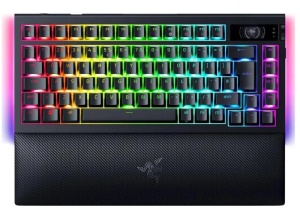 Tastatura Razer BlackWidow V4 Pro 75% ISO, wireless, bluetooth, cu fir, layout US, tip switch Razer™ Mechanical Switches Gen-3 (Tactile), iluminare Razer Chroma™ RGB, conectivitate wireless (2.4 GHz), bluetooth 5.1, sau Type-C, include wrist-rest - Img 2