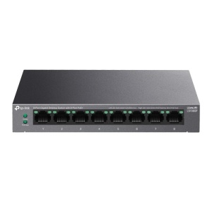 TP-LINK 5-PORT GIGABIT SWITCH LS108GP, interfata 8× 10/100/1000Mbps RJ45 Ports (Ports 1–8 supports 802.3af/at PoE+), AUTO Negotiation, AUTO MDI/MDIX, porturi Standard: 802.3 af/at compliant, PoE Ports: Ports 1–8, pana la 30 W PoE output per port, PoE - Img 6