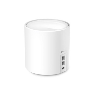 TP-Link AX3000 whole home mesh Wi-Fi 6 System, Deco X60(2-pack); Standarde Wireless: IEEE 802.11 ax/ac/n/a 5 GHz, IEEE 802.11 ax/n/g/b 2.4 GHz, 2 LAN/WAN Gigabit Ethernet Ports, Qualcomm 1 GHz Quad-core CPU, 4 internal antennas per Deco unit, 2402 Mbps - Img 2