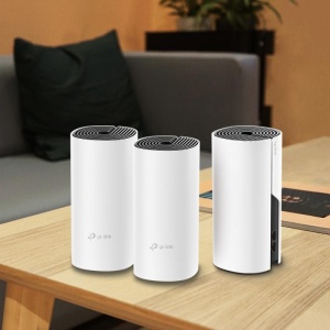 TP-Link Sistem Mesh Wi-Fi pentru întreaga casă AC1200, DECO M4(3-PACK); Procesor: Quad-core CPU; Interfață: 2 Gigabit Ethernet Ports (WAN/LAN auto-sensing) per Deco unit; 2 internal dual-band antennas per Deco unit; Flash: 16 MB; SDRAM: 128 MB; Standarde - Img 6