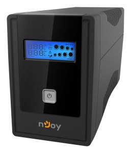 UPS nJoy Cadu 850, 850VA/480W, Afisaj LCD cu ecran tactil, 2 x prize Schuko - Img 4
