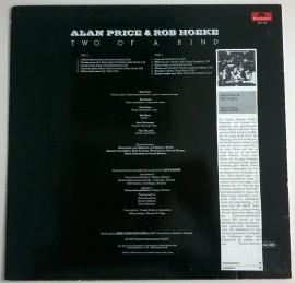 Alan Price &amp; Rob Hoeke – албум Two Of A Kind - Img 2