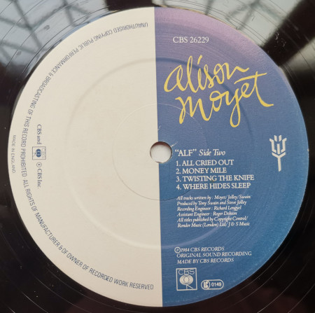 Alison Moyet – албум Alf - Img 3