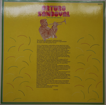 Arturo Sandoval Plays For The Pandas – албум Plays For The Pandas - Img 2