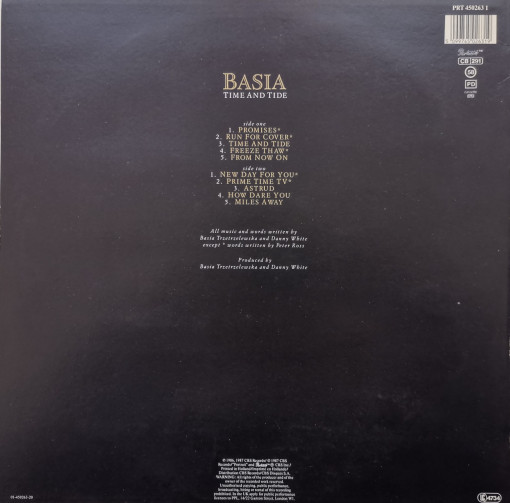 Basia – албум Time And Tide - Img 2