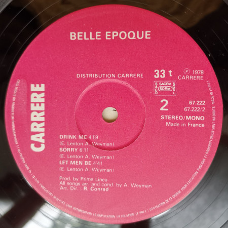 Belle Epoque – албум Bamalama - Img 3