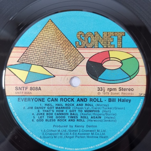 Bill Haley and The Comets – албум Everyone Can Rock And Roll - Img 2