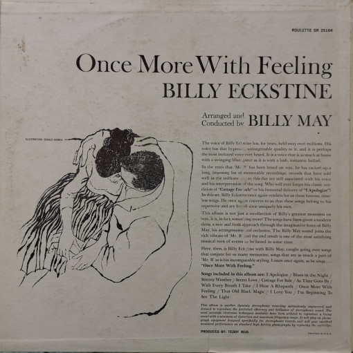 Billy Eckstine – албум Once More With Feeling - Img 2