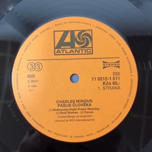 Charles Mingus – албум Pašije Člověka - Img 3