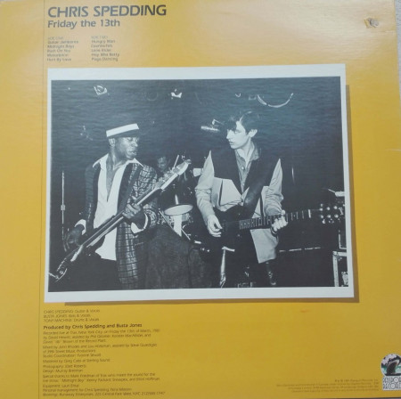 Chris Spedding – албум Friday The 13th - Img 2