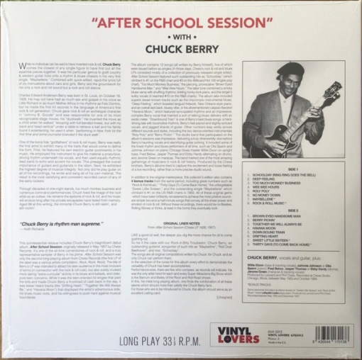 Chuck Berry – албум After School Session - Img 2