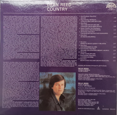 Dean Reed – албум Country - Img 2