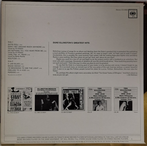 Duke Ellington – албум Duke Ellington's Greatest Hits - Img 2